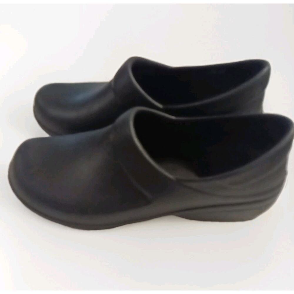 Crocs Women's Neria Pro II Black Work Clogs Slip Resistant Nursing Chef 11W - Picture 2 of 6